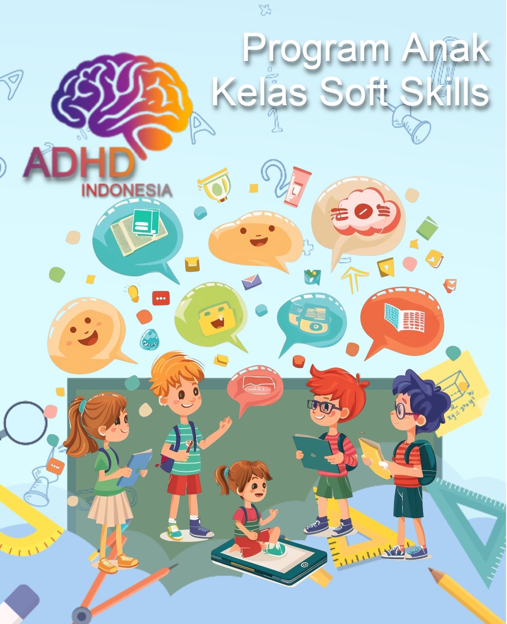 Program ADHD Indonesia Kabupaten Malaka Kelas Soft Skills Anak ADHD