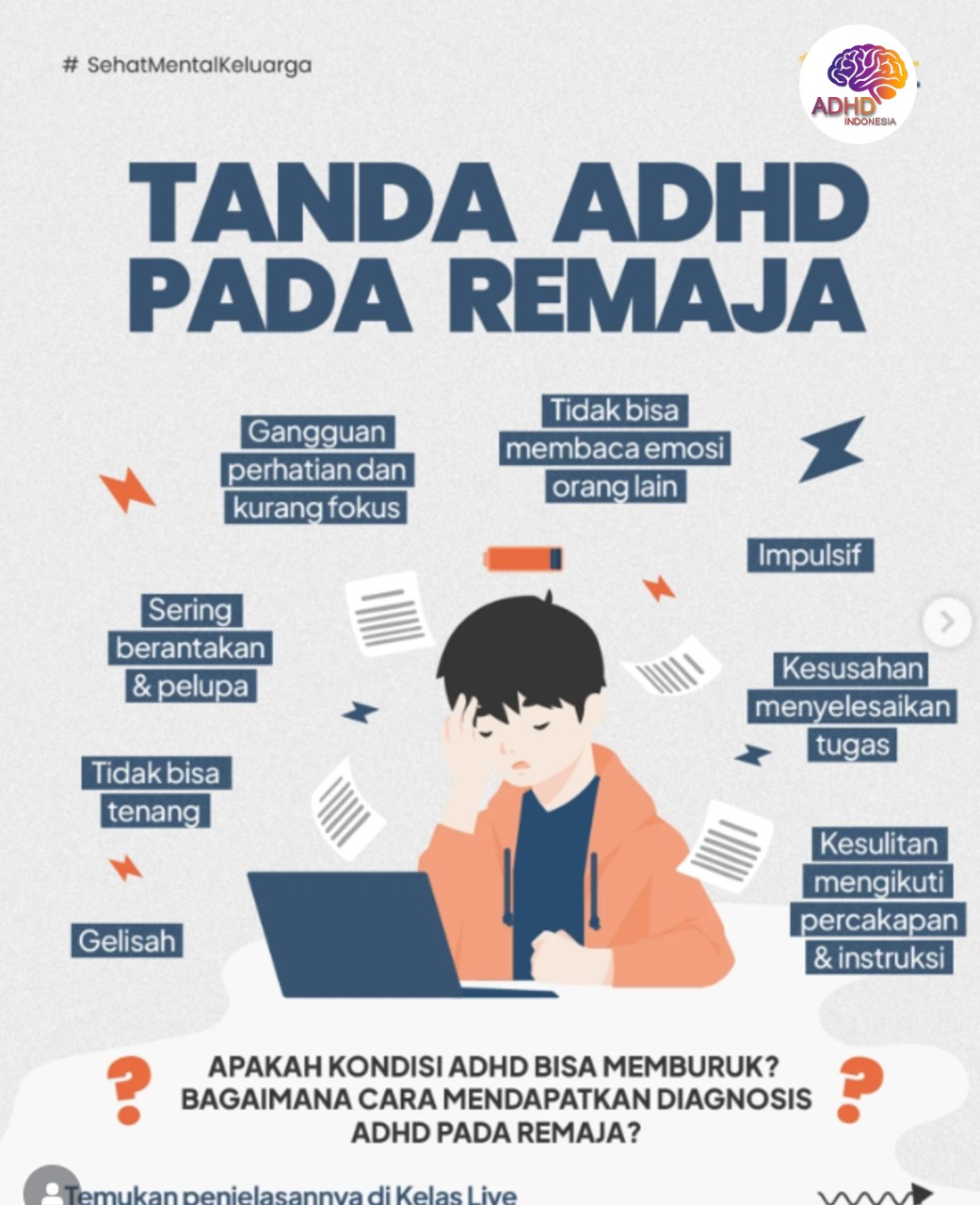 Screening ADHD Non-Diagnostik: Edukasi Awal bagi Orang Tua di Kabupaten Malaka